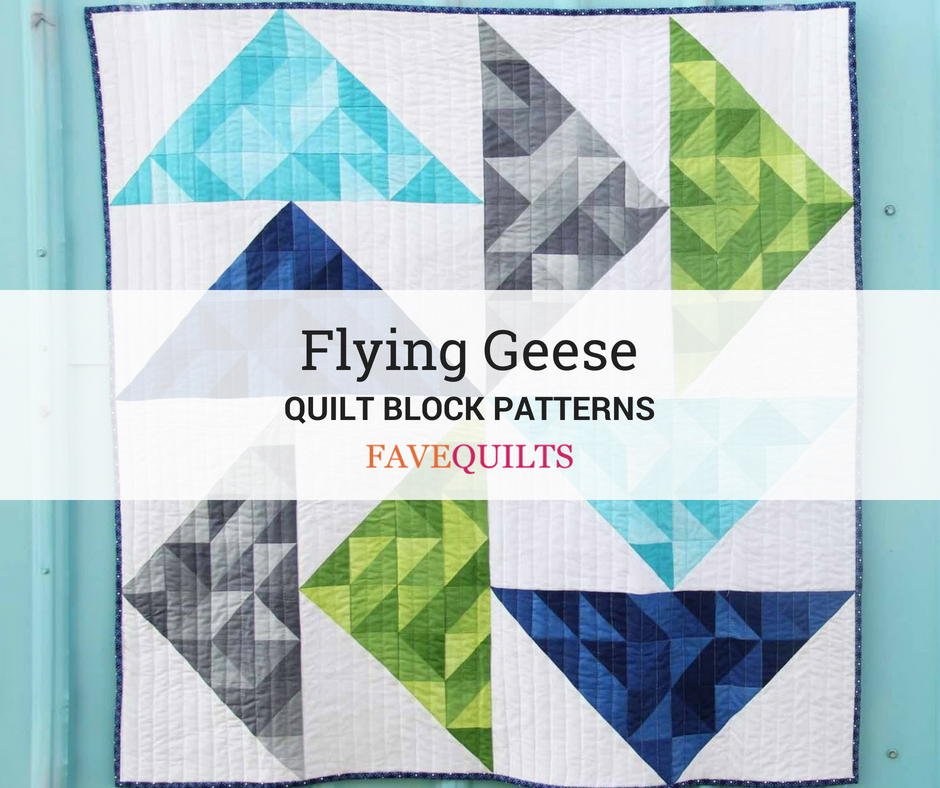 Flying Geese Pattern Geese Flying Quilt Pattern Block Easy Use Blocks ...