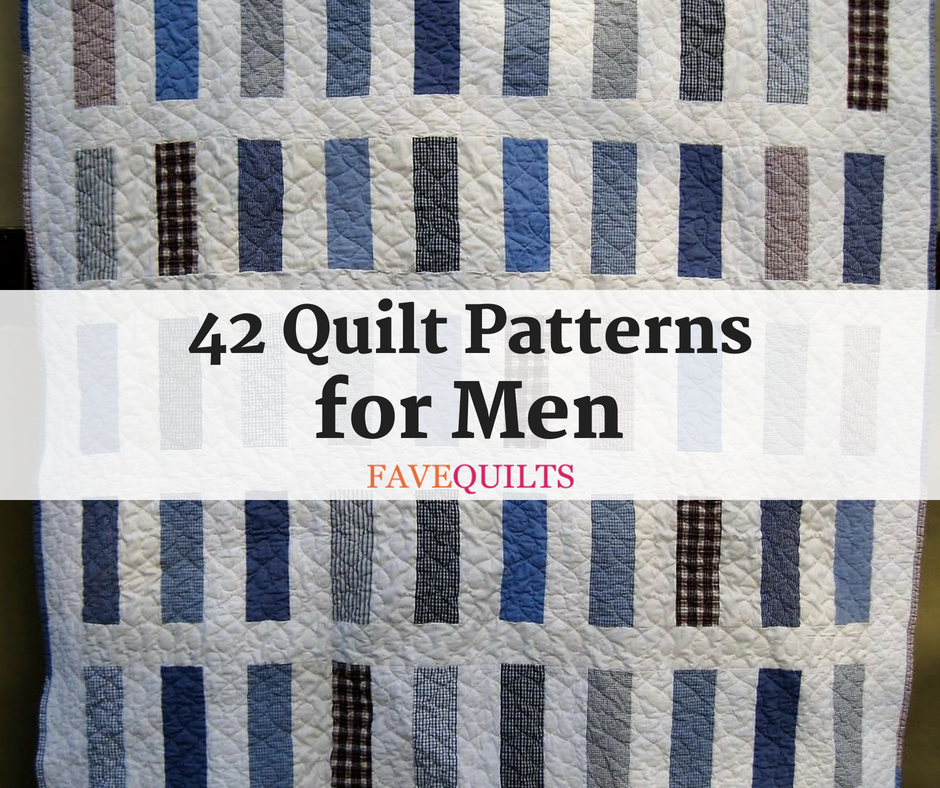 Masculine Quilt Patterns