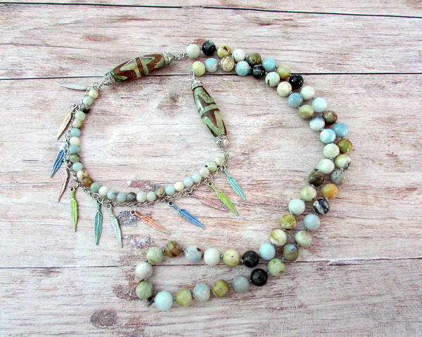 Gemstone Statement Necklace