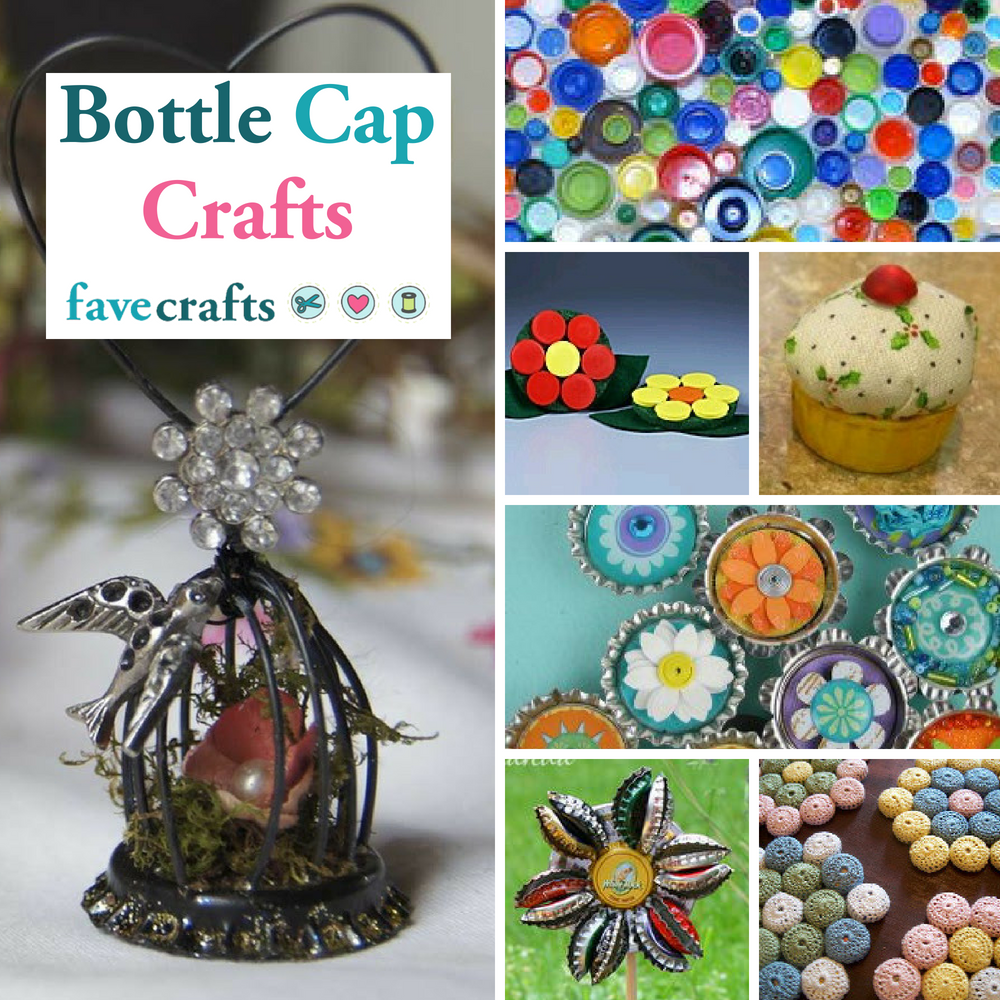 35 Bottle Cap Crafts FaveCrafts