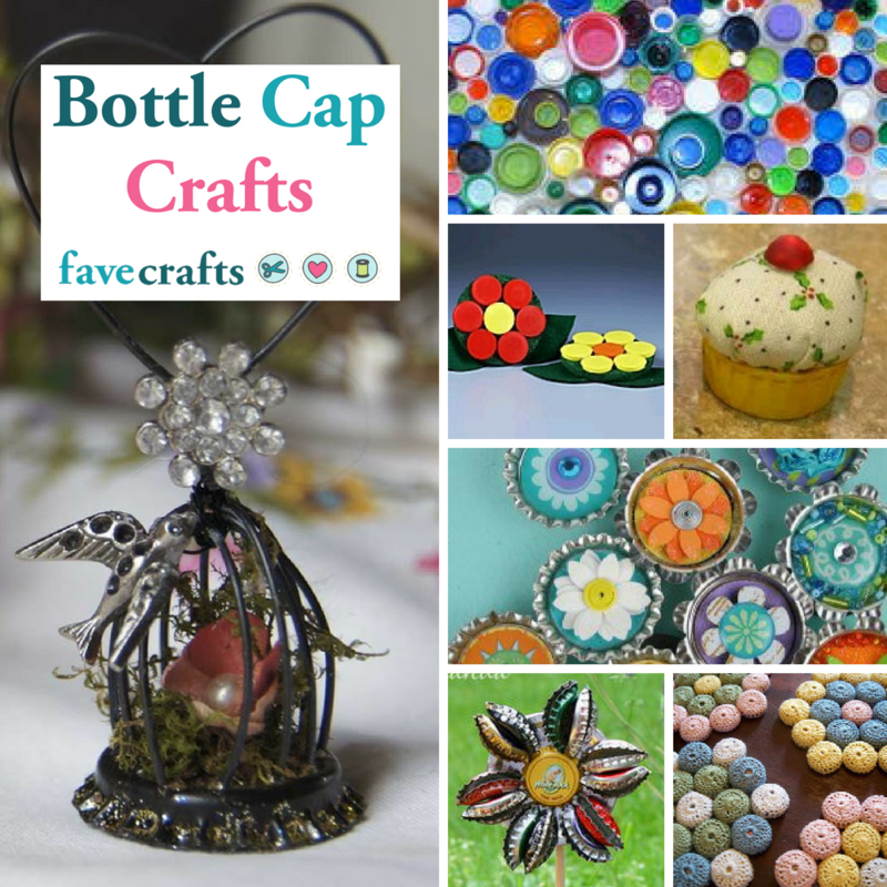35 Bottle Cap Crafts | FaveCrafts.com
