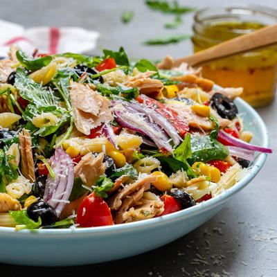 Healthy Tuna Pasta Salad Recipe