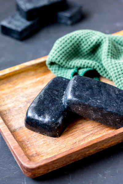 DIY Charcoal Face Soap