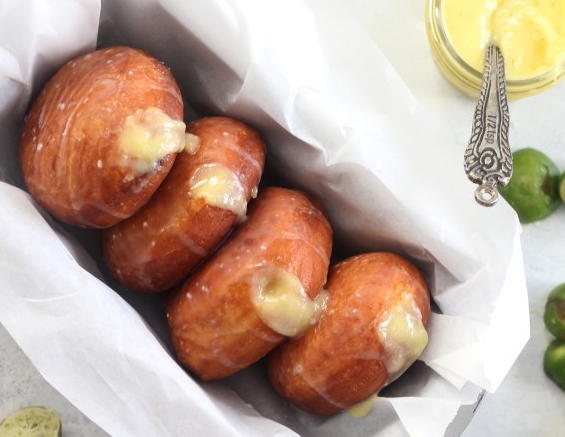 Key Lime Pie Donuts