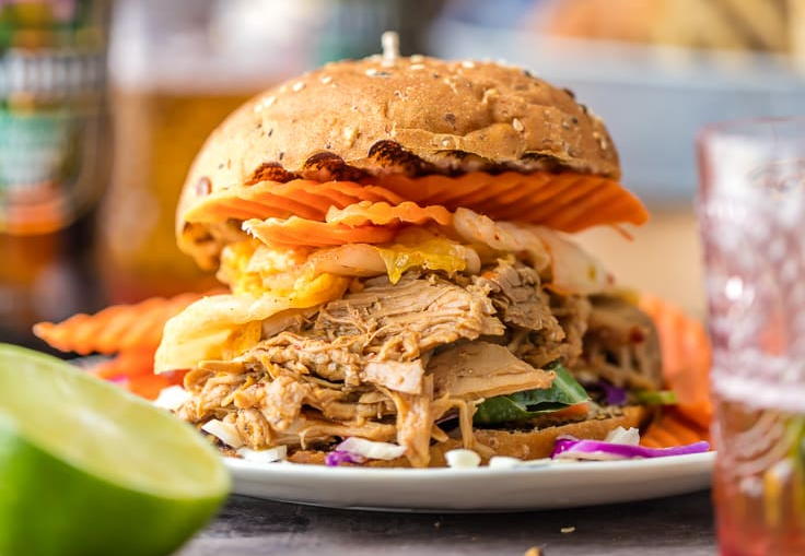 Ginger Slow Cooker Pulled Pork