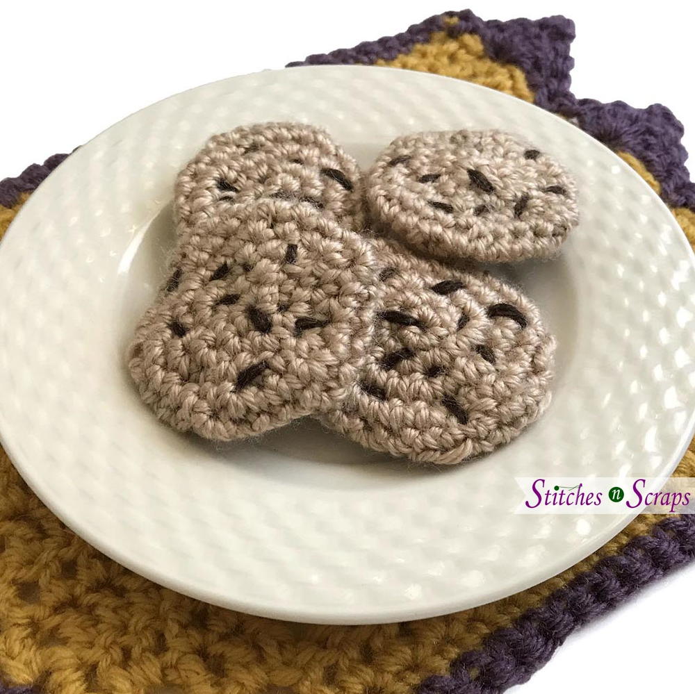 Chocolate Chip Cookie AllFreeCrochet com