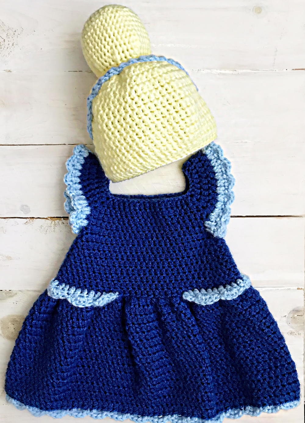 crochet cinderella dress blanket Princess Cinderella Baby Crochet Dress