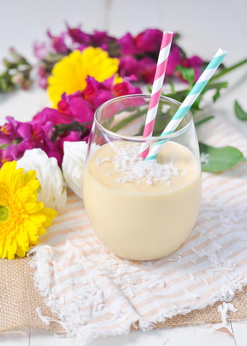 Go Nuts with a Tropical Coconut Smoothie