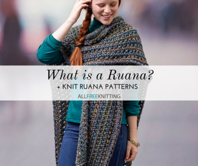 What is a Ruana? + 4 Knit Ruana Patterns | AllFreeKnitting.com