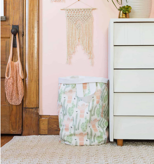 Cute Canvas Laundry Basket Tutorial