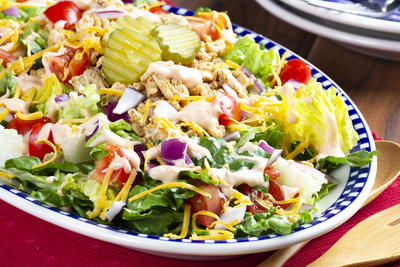 Cheeseburger Salad | EverydayDiabeticRecipes.com