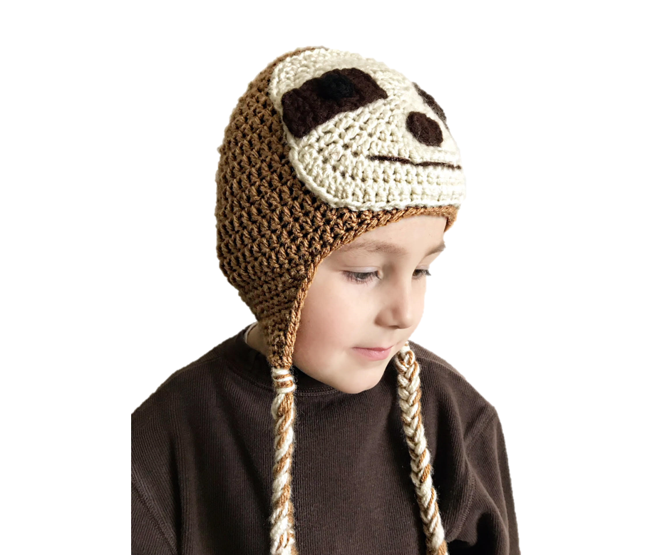 Sloth Hat | AllFreeCrochet.com