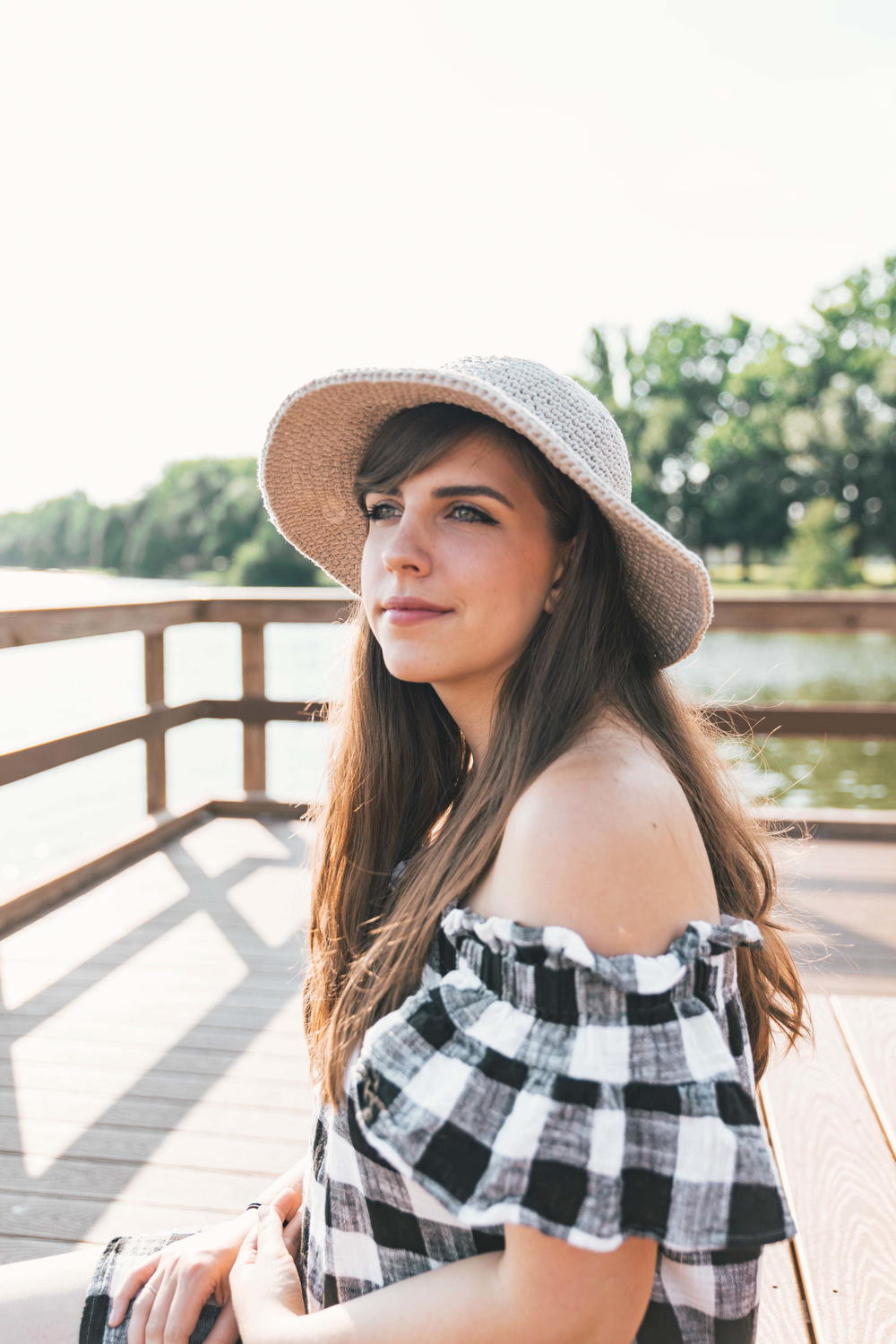 Crochet june sun store hat