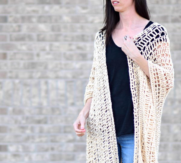 Casablanca Summer Poncho Crochet Pattern