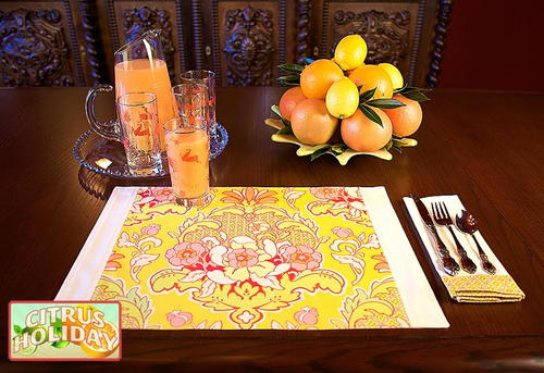 Fussy Cut Placemats