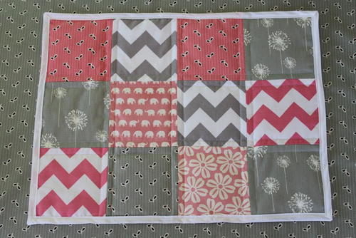 Scrappy Patchwork Placemats