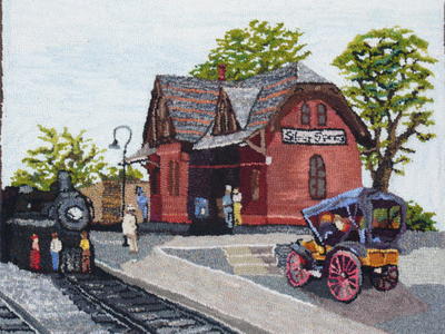 Silver Spring Train Station, c. 1911, Celebration XVII