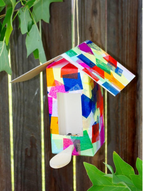 Milk Carton Bird House