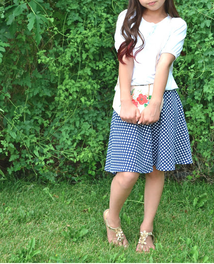 Easy Half Circle Skirt for Girls