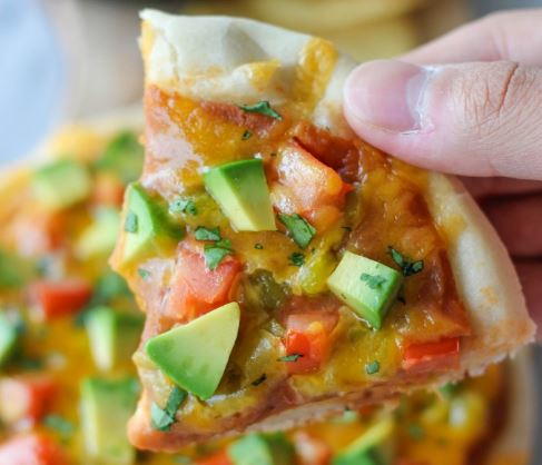 Grilled Mexican Pizza Copycat