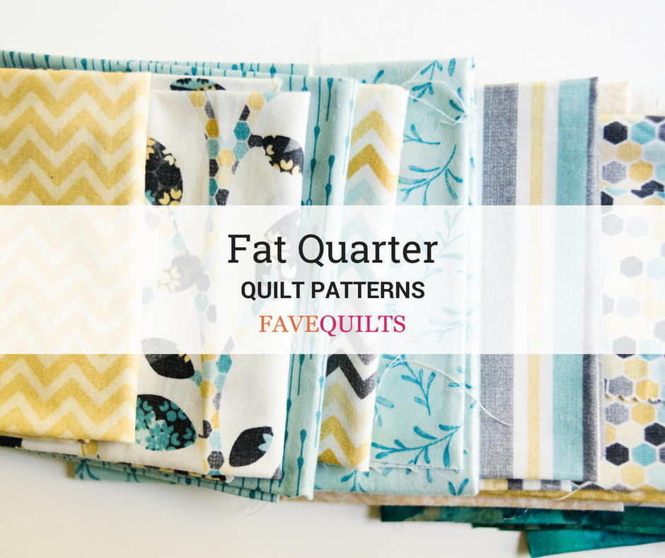 24 Fabulous Fat Quarter Quilt Patterns (Free) | FaveQuilts.com