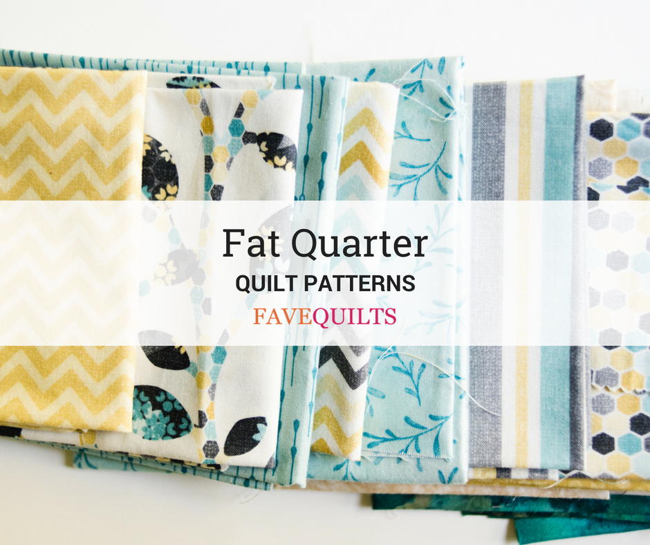 24 Fabulous Fat Quarter Quilt Patterns (Free) | FaveQuilts.com 24-fabulous-fat-quarter-quilt-patterns-free-favequilts-com