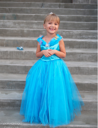 Girls’ Cinderella Dress Tutorial