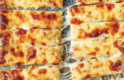 Cheesy Overload Italian Breadsticks