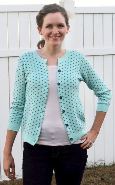 Simple Upcycled Cardigan Tutorial