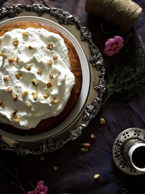 Maple Walnut Cake