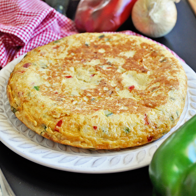 The Famous Spanish Tortilla Paisana Omelette