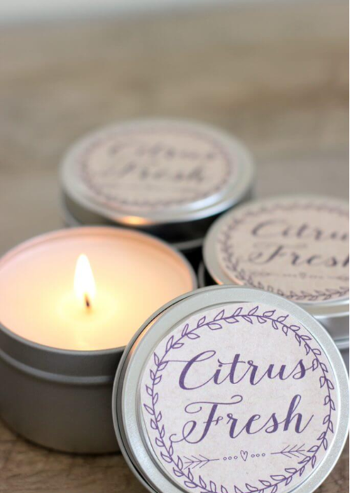 Easy Homemade Soy Candles