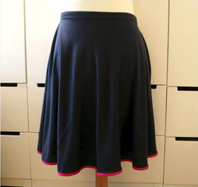 No-Pattern Half Circle Skirt Tutorial