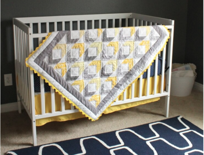 Diamond Baby Quilt Pattern