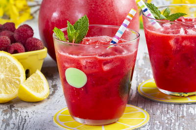 Fizzy Raspberry Lemonade