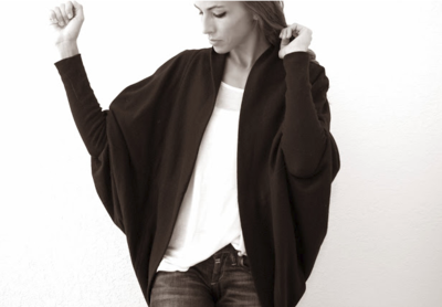 Batwing sleeve cardigan best sale