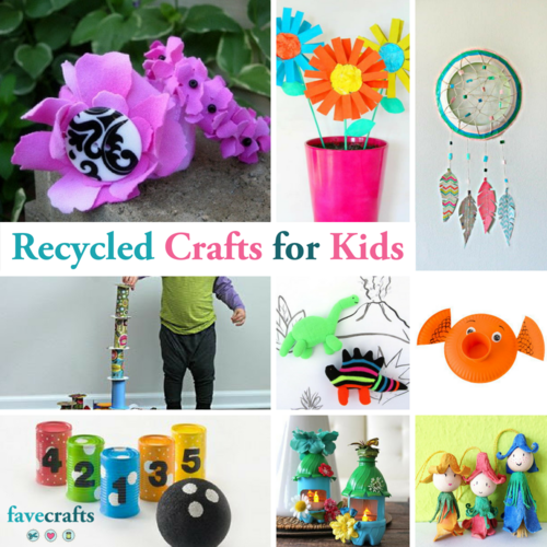 54 Recycled Crafts For Kids Favecrafts Com 54 Recycled Crafts For Kids Favecrafts Com