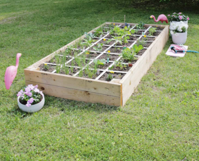 Easy DIY Raised Garden Bed