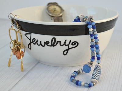 DIY Mother's Day Jewelry Bowl
