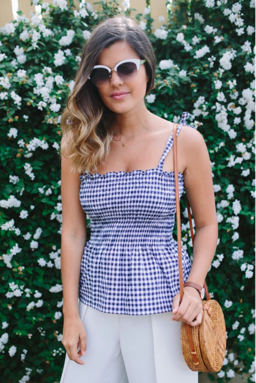 Chic Shirred Top Tutorial | AllFreeSewing.com Chic Shirred Top Tutorial | AllFreeSewing.com