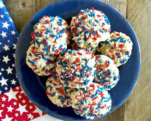 Quick and Easy Patriotic Pudding Cookies