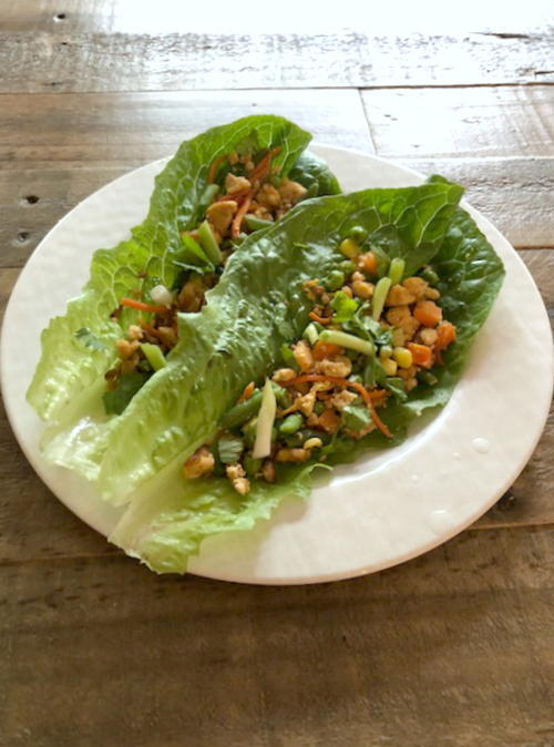 Copycat Pioneer Woman Toful Lettuce Wraps