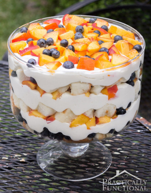 Easy Fresh Fruit Trifle Recipe