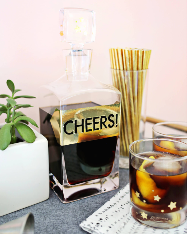 Personalized Barware Idea