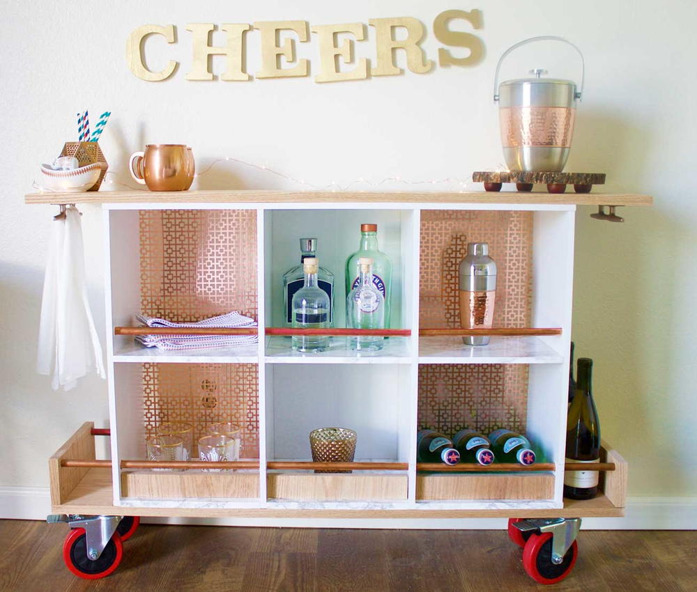 DIY Bar Cart