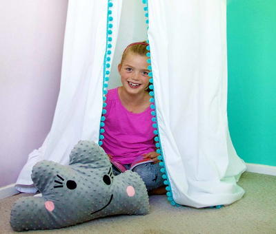 Kids' Canopy and Cloud Pillow Patterns
