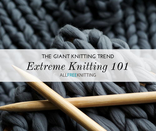 large knitting