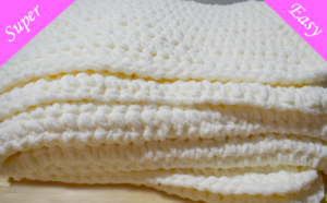Elegant Crochet Blanket