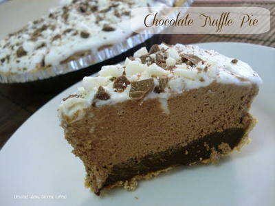 Creamy Chocolate Truffle Pie