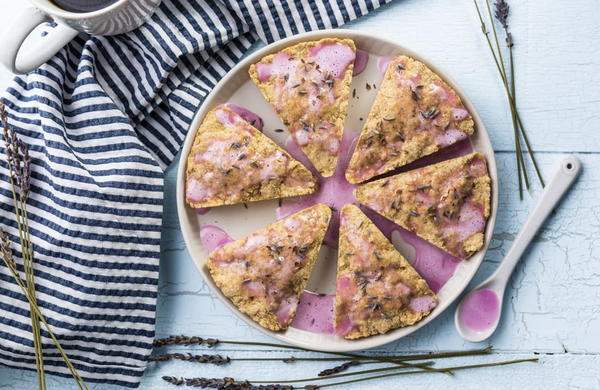 Teatime Lavender Vanilla Scones